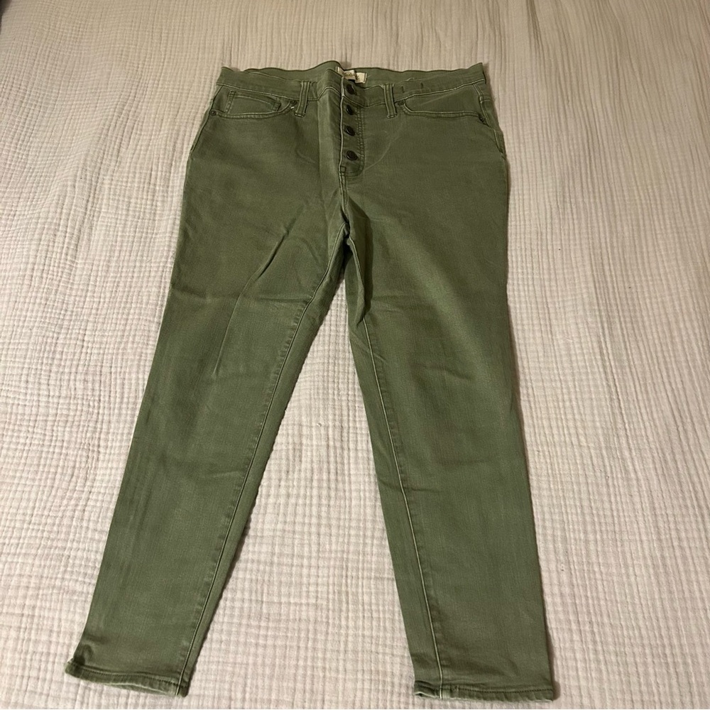 Madewell 9” Highrise Skinny Crop